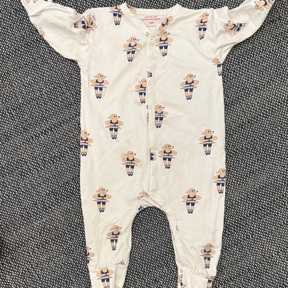 Tiny cottons onesie ballerinas 18 month
